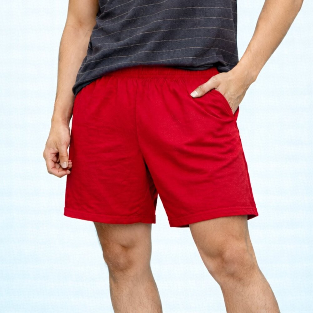 Red Athletic Works Knit Shorts - Mens S (28-30)